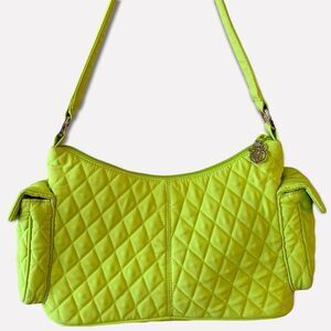 🖤 Vera Bradley | Neon Quilted Shoulder Bag